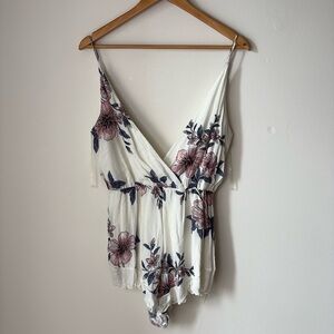 Style Rack Floral Romper